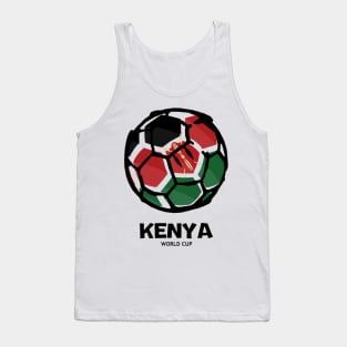 Kenya Football Country Flag Tank Top